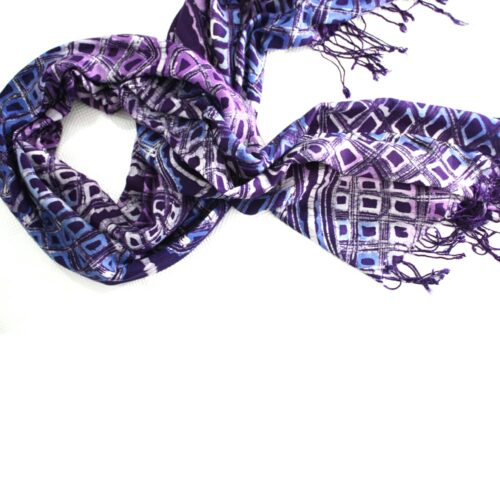 Purple Patch Splash Shawl - Image 2