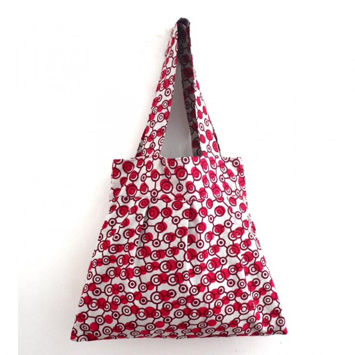 Pink Print Tote by Urbanknit