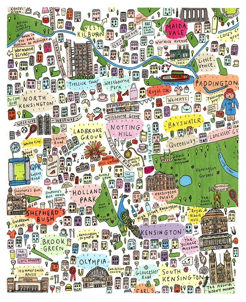 London Map by HouseofCally