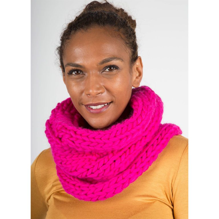 Funky Wool Snood Scarf Urbanknit