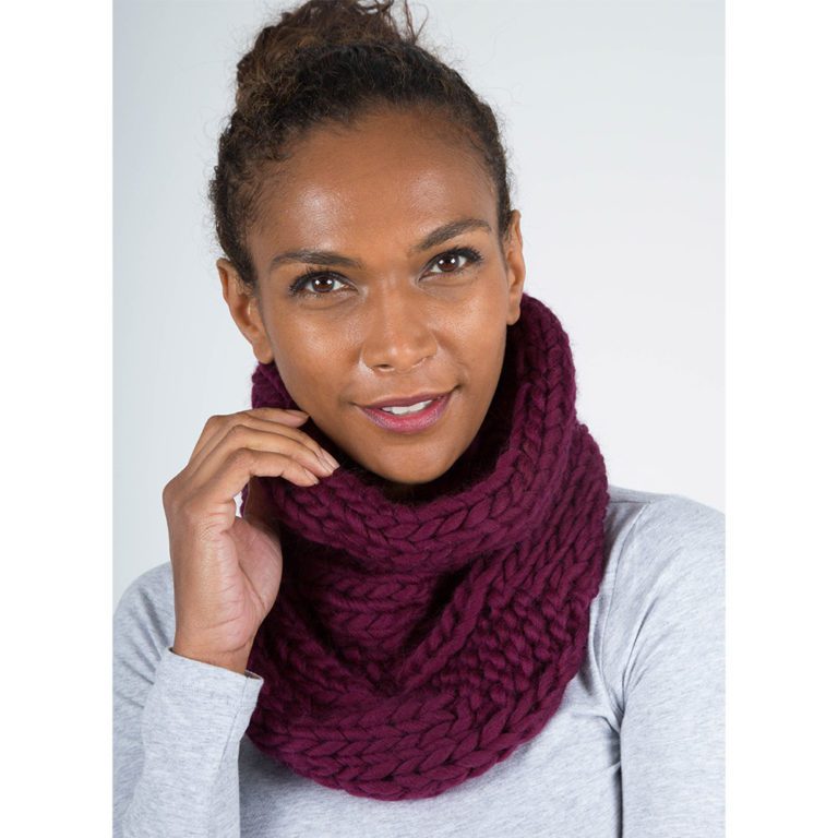 Funky Wool Snood Scarf - Urbanknit